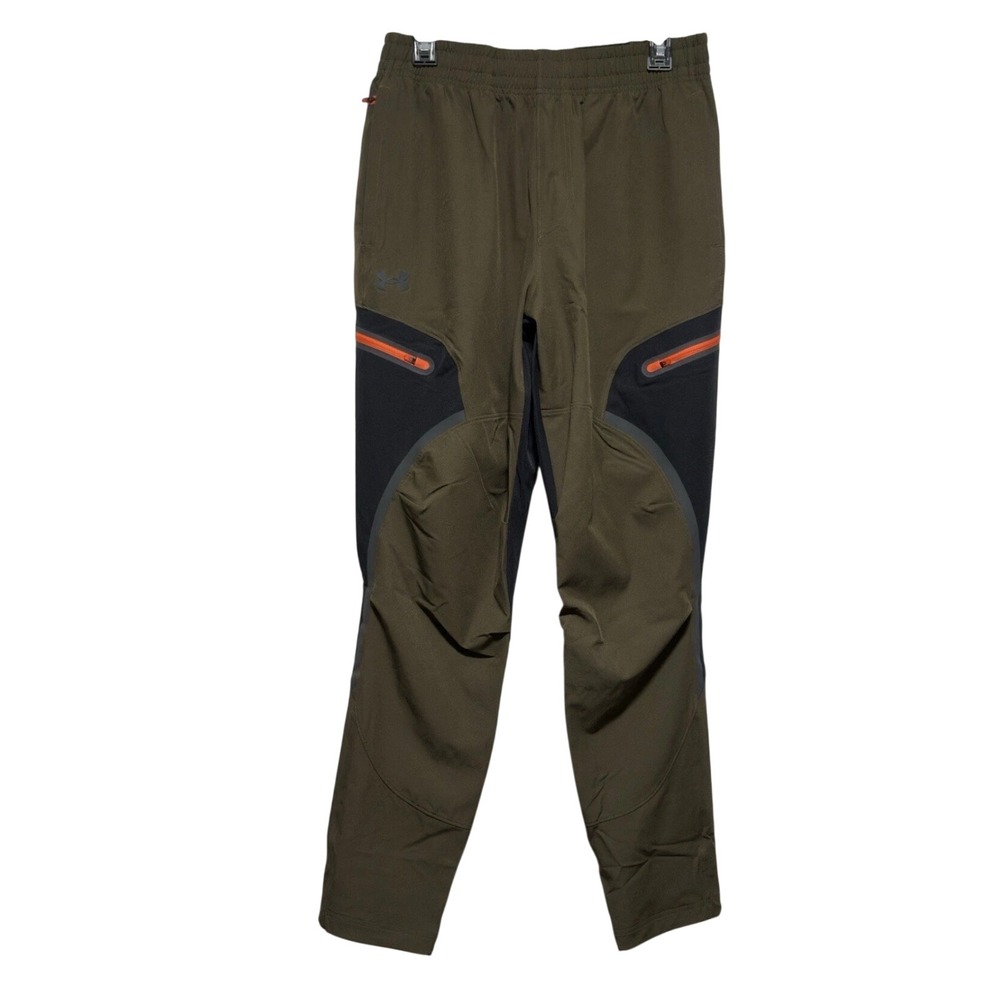 Under Armour Pants Mens Medium Olive Green New Athletic Tapered Hybrid Cargo